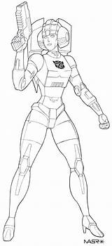 Transformers Coloring G1 Arcee Ladybug Cat Robot Fanarts sketch template
