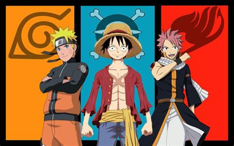 anime battle of heroes natsu v s naruto v s luffy