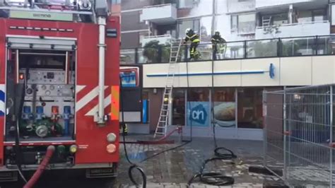 brand  appartement boven ah  veldhoven youtube