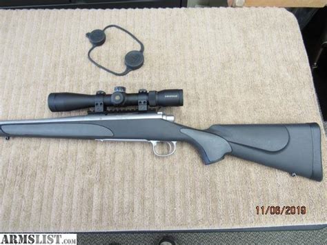 armslist  sale remington model  sps stainless bolt action rifle black gray