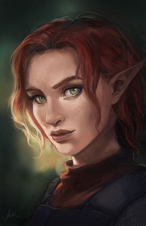 Dungeons And Dragons Characters Elf Art Elves Fantasy