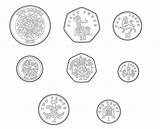 Coloring Coins Pages Coin Kids Popular sketch template