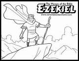 Ezekiel Heroes Moses Ezekial Ahab Exile Ot Sellfy Naboth Habakkuk sketch template
