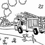 Fire House Clipart Fireman Coloring Burning Building Cliparts Color Extinguish Try Way Clip Library Kids sketch template