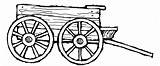 Wheel Wagon Coloring Getdrawings sketch template