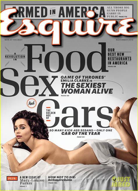 Emilia Clarke Named Sexiest Woman Alive By Esquire See