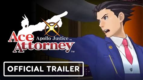 Apollo Justice Ace Attorney Official Trilogy Reveal Trailer Capcom