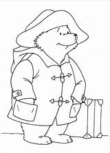 Coloring Paddington Bear Pages Popular sketch template