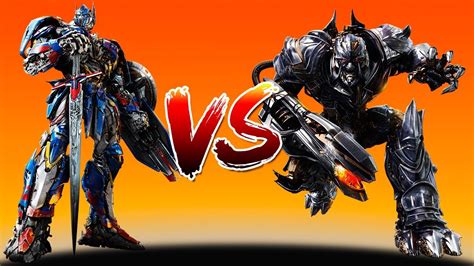 transformers battle optimus prime  megatron youtube