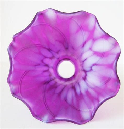 Tiffany Murano Dale Style Medium Purple Glass Lamp Shade