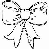 Coloring Bow Christmas Drawing Ribbon Printable Outline Garland Bows Pages Hairbow Clipart Present Hair Sheet Ornament Flower Printables Colouring Th sketch template
