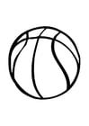 coloring page ball sports  printable coloring pages img