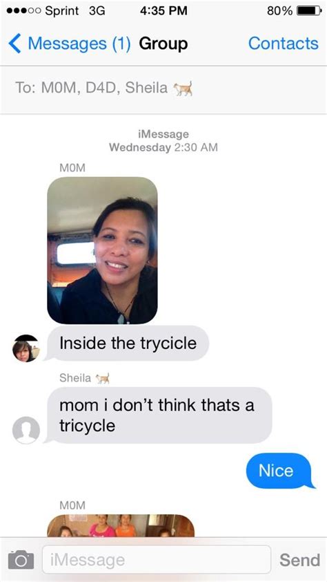 Liza On Twitter Mom Made A Group Chat To Send A Selfie