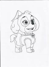 Paw Patrol Skye Coloring Halloween Pages Sky Deviantart Color Pack Template Popular Coloringhome Comments sketch template