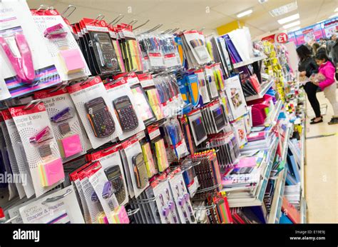 cheap products  poundland england uk stock photo  alamy