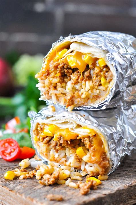 easy beef burrito recipe cheapthriftylivingcom