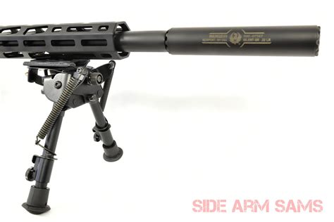 ruger prs lr precision rimfire ruger silent sr suppressed rifle system woptics side arm sams