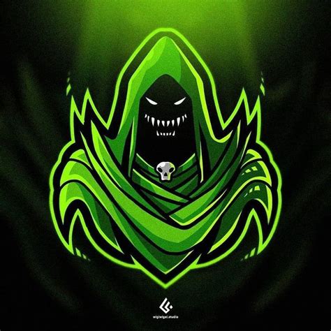 gaming game logo design game logo green logo design
