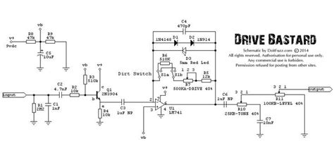 pin  pedal schematics
