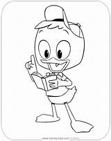 Webby Ducktales Huey sketch template