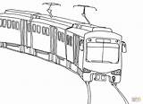 Zug Bahn Eisenbahn Tren Malvorlagen Kolorowanka Stadtbahn Ausdrucken Tramwaj Urbano Kleurplaten Züge Ausmabilder Treno sketch template