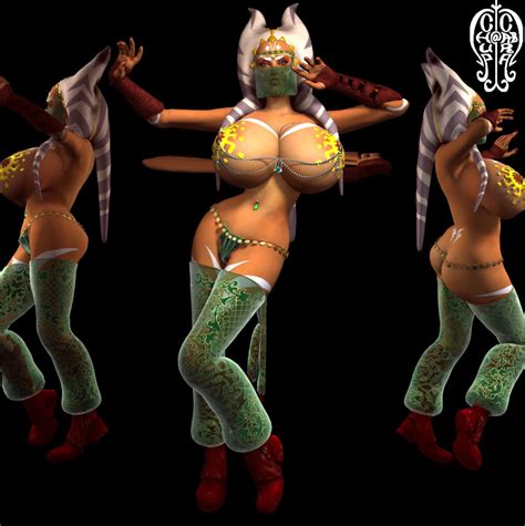 Rule 34 1girls 3d Aged Up Ahsoka Tano Areola Belly Dancer Breasts