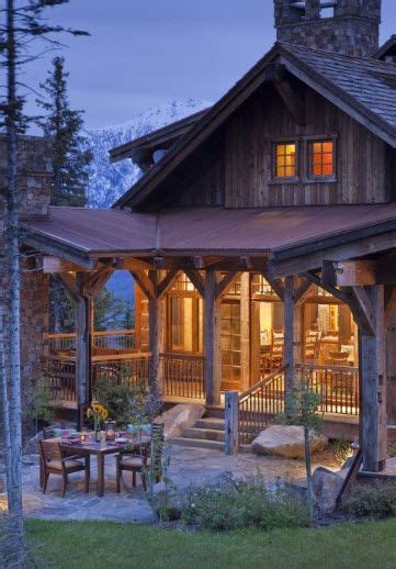 rustic cabin   perfect porch projects   pinterest home cabin homes  cabin