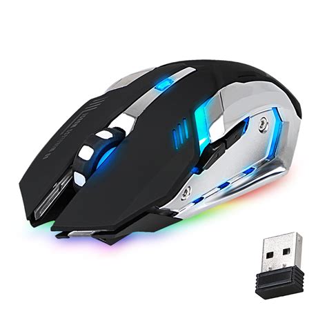 bluetooth gaming mouse  rechargeable wireless rgb  color backlit