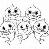 Shark Coloring Atividades Grandpa sketch template