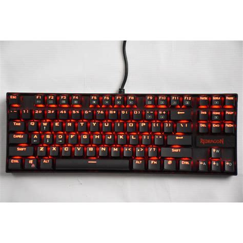 red dragon kumara full mechanical keyboard single color shopee