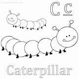 Caterpillars Coloringfolder Chew sketch template