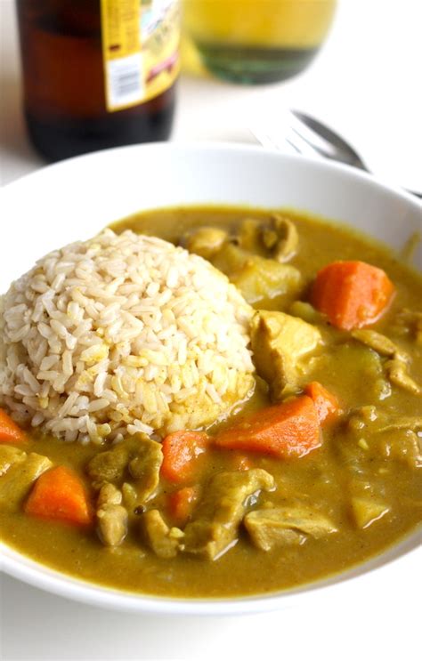 japanese chicken curry season with spice