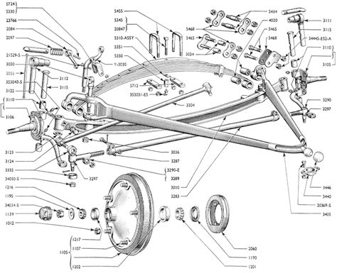technical  ford coupe front  assembly diagrams  hamb