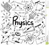 Physics Doodle Doodles Science Background Formulas Drawings Study Paper Visit sketch template