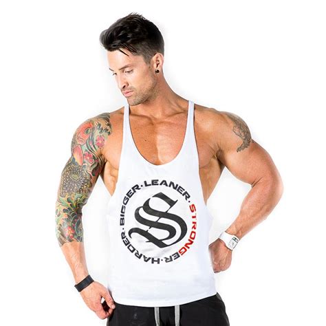 2018 Workout Clothes For Men Gym Tank Tops Mens