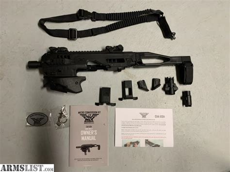 Armslist For Sale Caa Mck Gen 2 Micro Conversion Kit Glock 17 19