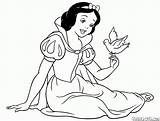 Blancanieves Nieves Blanca Bruja Colorkid sketch template