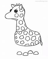 Adopt Giraffe Ausmalbilder Kitsune Ausmalen Piggy Colouring Malvorlagen Frost Adoptme Tiere Adopme Griffin sketch template