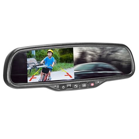 oe style  rear view mirror monitor  onstar  chevrolet buic backup camera