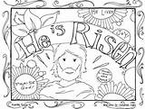 Coloring Risen He Printable Easter Pages Kids Children Jesus Sheet Religious Colouring Version Jpeg Higher Above Resolution Ve Pdf Also sketch template