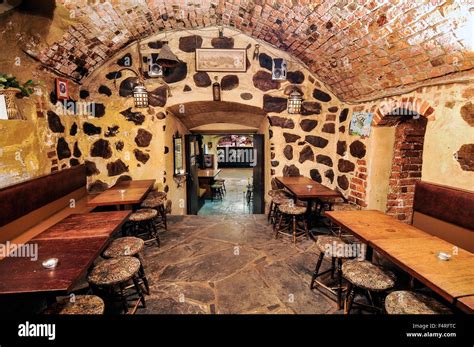 sweden stockholm restaurant   medieval wine cellar  gamla stan