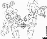 Coloring Pages Brass Medabots Metabee Erika sketch template