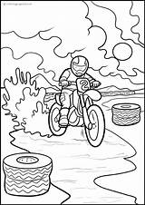 Motocross Coloring Pages Print Books sketch template