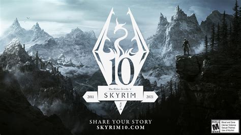 skyrim  anniversary celebration details released
