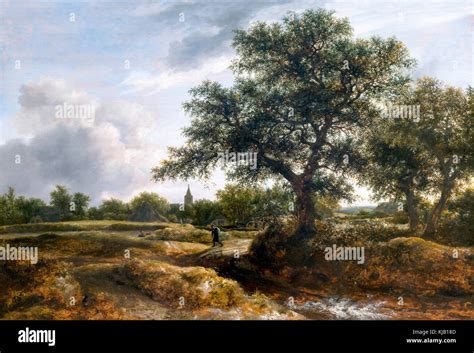 art painting ruisdael  res stock photography  images alamy