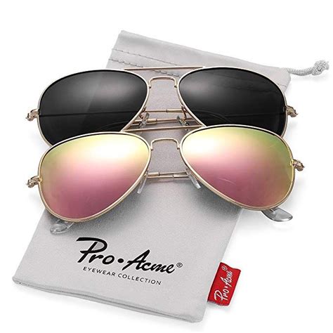 pro acme classic polarized aviator sunglasses for men and women uv400