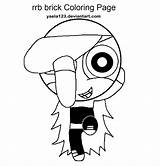 Pages Coloring Brick Ppg Rrb Wall Broken Template sketch template