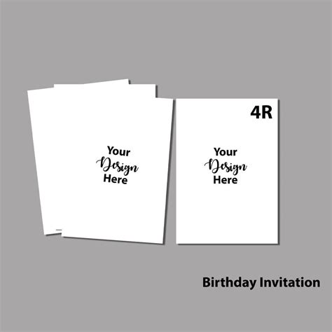 birthday invitations  papermints