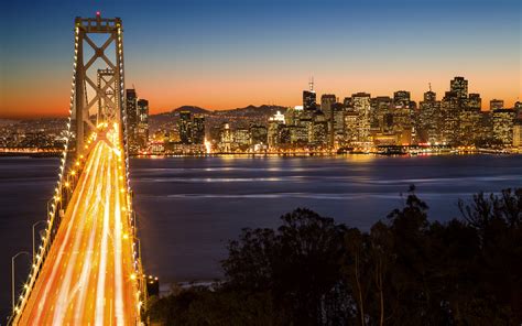 san francisco at night wallpapers and images wallpapers