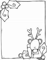 Santa Christmas Letter Rudolph Coloring Claus Clipart Melonheadz Blank Template Form Card Book Pages Transparent Melonheadzillustrating Kicking Freebie Status Working sketch template